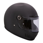 Load image into Gallery viewer, Revival Vintage Full Face Helmet - Matt Black
