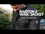 Load and play video in Gallery viewer, Barton II Waxed Cotton Jacket
